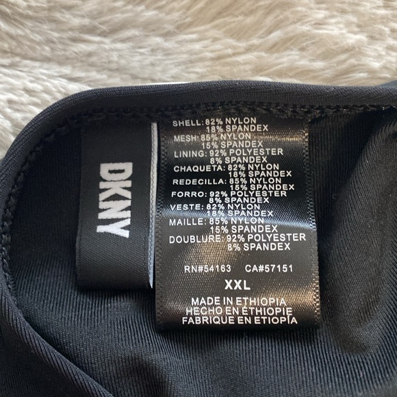 DKNY HALTER ONE-PIECE SWIMSUIT - Picture 4 of 4